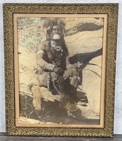Carl Moon Koy-yahwa'mah Hopi Snake Priest Photo
