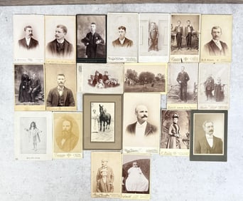 Collection of Antique Montana Cabinet Photos