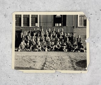 Antique Butte Montana Mine Miners Photo