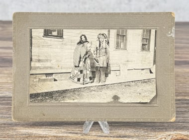 Crow Indian Agent Montana Cabinet Photo