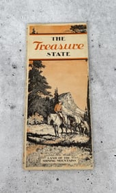 1938 Montana highway Map