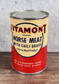 Vitamont Horse Meat Chili Can Butte Montana