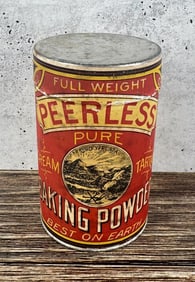 Peerless Baking Powder Helena Montana Can