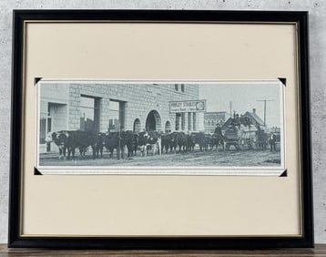 Pinkley Stables Lewistown Montana Print