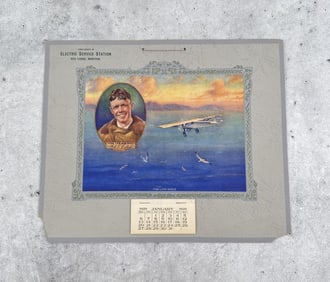 Electric Service Station Montana Calendar