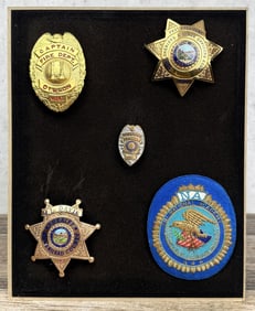 R.L. Buzz Davis Dillon Montana Sheriff Badges