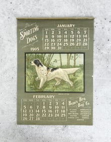 Bemis Bro Bag Co Sporting Dogs Calendar