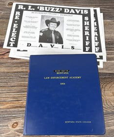 R.L. Buzz Davis Dillon Montana Sheriff Album
