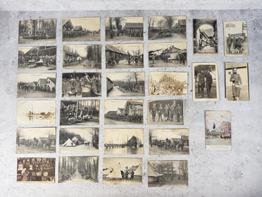 Collection of WWI WW1 Photo Postcards