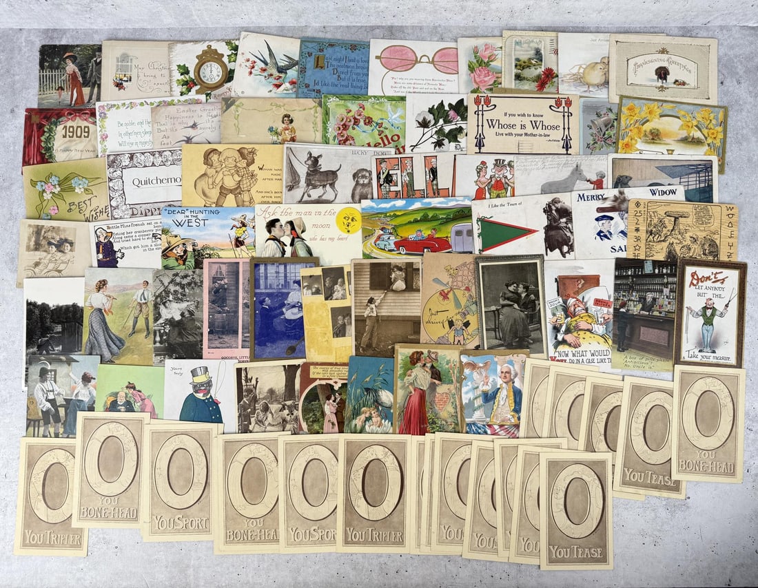 Collection of Comic Postcards. (1 of 5)