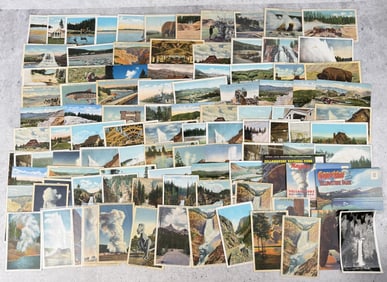 Yellowstone Park Montana Postcards