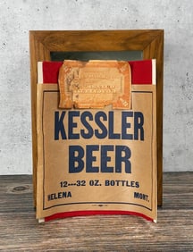 Kessler Beer Helena Montana Barrel Label Tax Stamp