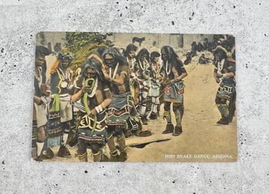 Hopi Snake Dance Arizona Postcard