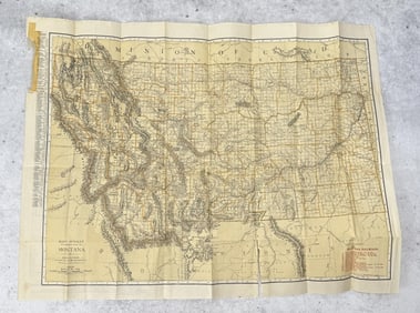 Standard Map of Montana