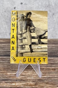 1939 Montana Guest Window License Decal