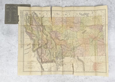 Rand McNally Vest Pocket Map of Montana