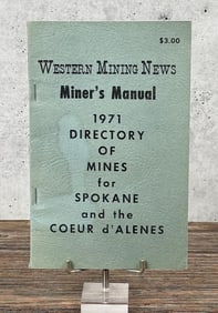 Western Mining News Miners Manual 1971