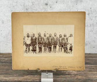 1894 Crow Indian Agency Montana Photo