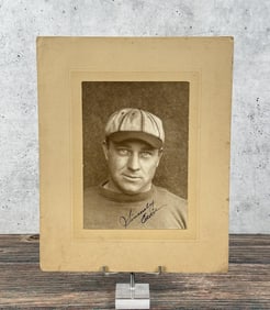 Antique Signed Baseball Player Photo