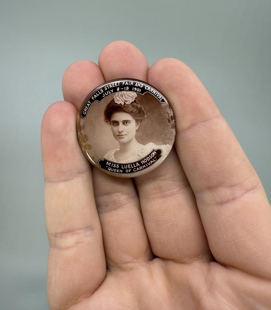 Great Falls Montana Carnival Celluloid Button (1 of 4)