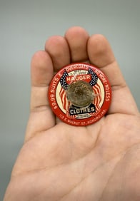 Hauger Clothes Kokomo Indiana Pocket Mirror