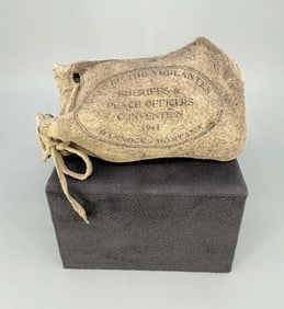 Peace Officer Convention Bannock Montana Sack