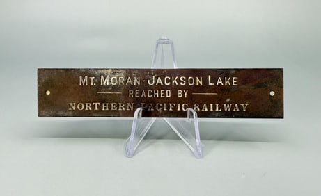 Northern Pacific Railway Frame Plaque