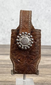 Montana Silversmiths Leather Cigarette Holder
