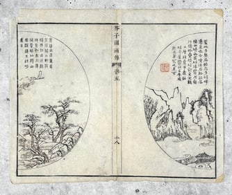 Manual of the Mustard Seed Garden Print