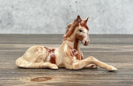 Belgrade Montana Calico Clay Pottery Horse