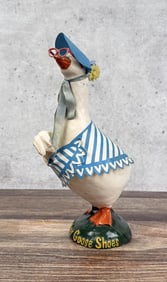 Mother Goose Shoes Paper Mache Store Display Sign