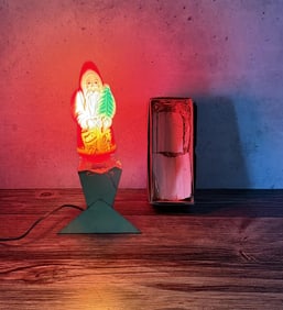 Edison Santa Belsnickle Santa Christmas Light Bulb