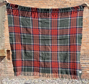Antique Troy Robe Wool Camp Blanket