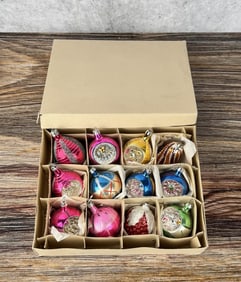 Antique Fantasia Christmas Tree Bulbs