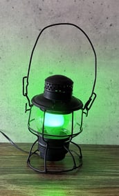 Union Pacific Railroad Lantern Electrified