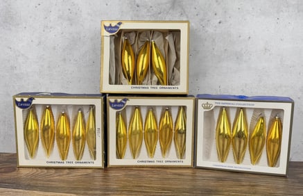 Lanissa Shiny Brite Christmas Tree Bulbs Ornaments