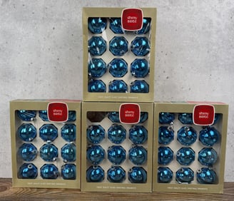 Shiny Brite Christmas Tree Bulb Ornaments