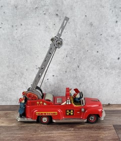 Nomura Fire Department 6097 Engine Tin Toy