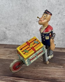 Linemar Marx Popeye Express Tin Litho Windup Toy