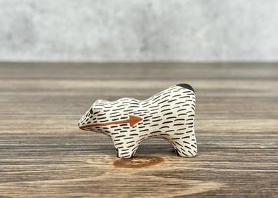 V.K. Zuni Pueblo Heartline Pottery Animal