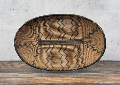 Chemehuevi Native American Indian Oval Basket