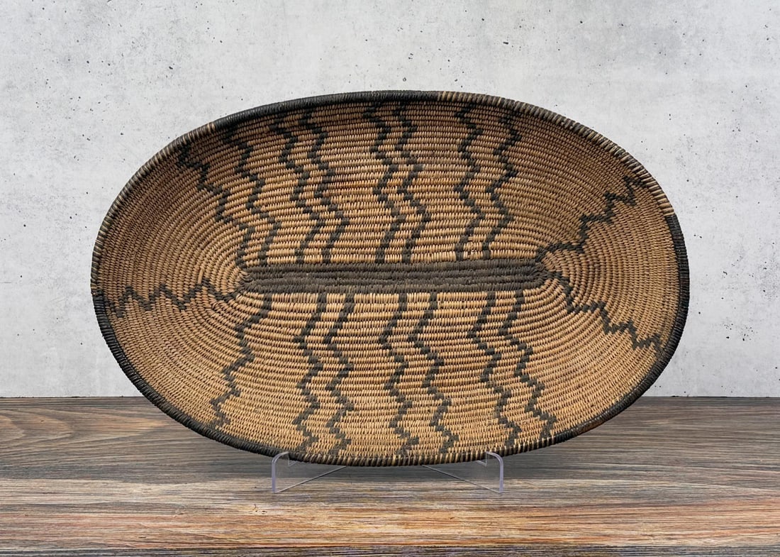 Chemehuevi Native American Indian Oval Basket (1 of 4)