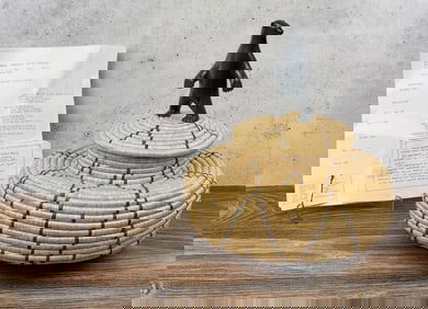 Annie Uttuqi Cookie Paul Kavik Inuit Basket
