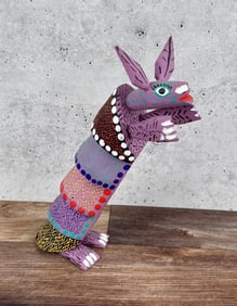 Oaxacan Alebrije Armadillo Wood Carving