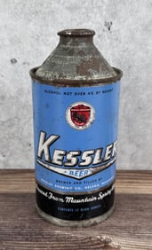 Kessler Beer Helena Montana Cone Top Can