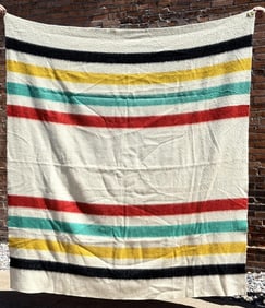 Faribo Wool Hudsons Bay Style Trade Blanket