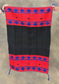 Navajo Indian Biil Rug Blanket Dress Panel