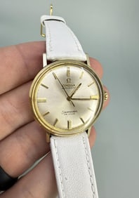 14k Gold Omega Automatic Seamaster De Ville Watch