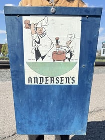 Pea Soup Andersens Buellton California Sign