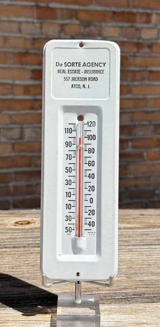 De Sorte Agency Atco New Jersey Thermometer (1 of 3)